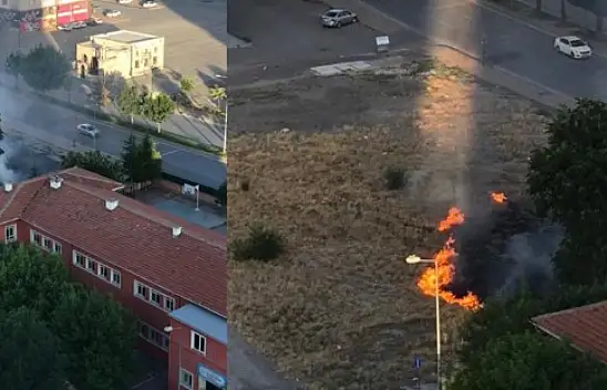 Bu Senede Görüntü Değişmedi,  Şehrin Göbeğinde Anız Yangını Olur Mu?