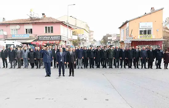 Atatürk Bünyan'da saygıyla anıldı