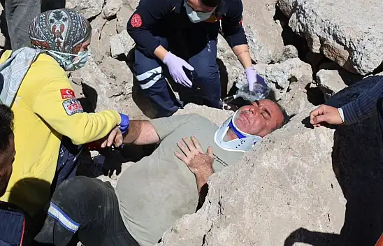 Bünyan'da deprem tatbikatı: Gerçeği aratmayan görüntüler!