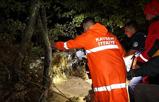 Bünyan'da sel felaketi: 1 kişi kayıp