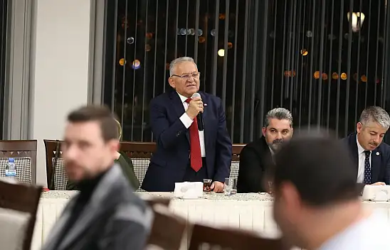 Büyükkılıç: 16 ilçe Belediye Başkanı kardeşimizle el ele veriyoruz