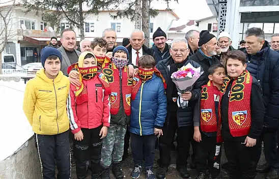 Büyükkılıç, kasap dükkanında tezgâh başına geçti