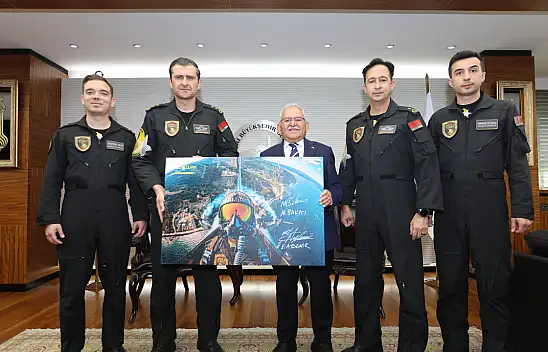 Büyükkılıç SOLOTÜRK ekibini ağırladı!