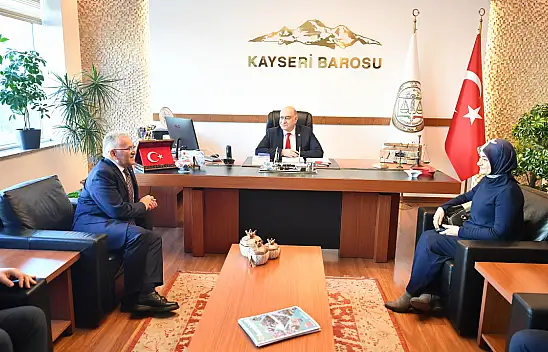 Büyükkılıç'tan Baro Başkanı Köse'ye ziyaret