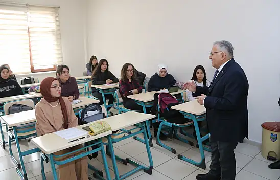 Büyükkılıç'tan öğrencilerin talebine anında talimat!