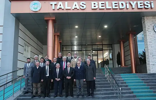 Büyükkılıç'tan Talas Belediyesi'ne ziyaret!