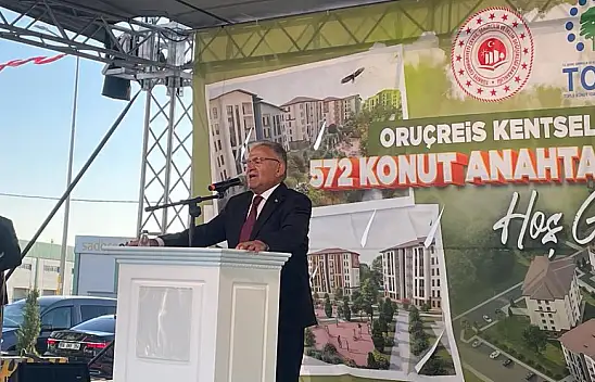 Büyükkılıç'tan konut müjdesi!