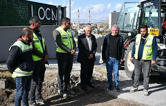 Büyükşehir'den kot düzenleme çalışması: Başkan Büyükkılıç yerinde inceledi!