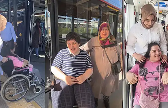 Büyükşehir'den özel gereksinimli bireylere ilki yaşattı!