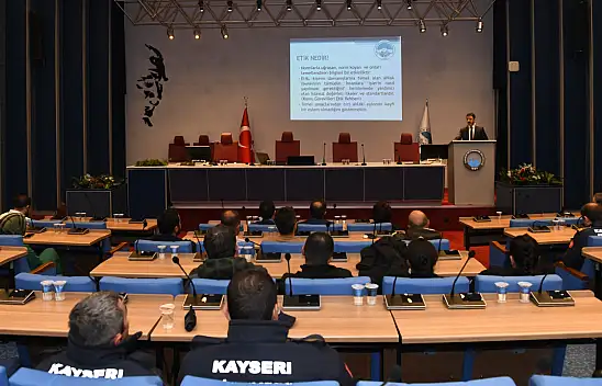 Büyükşehir'den personele yönelik çalışma...