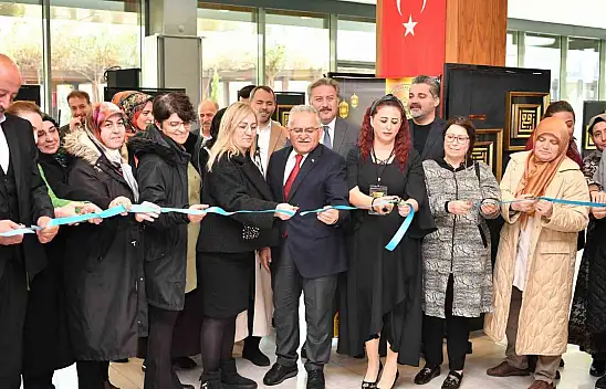 Kayseri'de Esma'ül-Hüsna Sergisi açıldı!