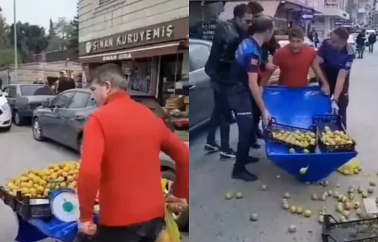 Büyükşehir'den seyyar satıcı görüntülerine videolu yanıt!