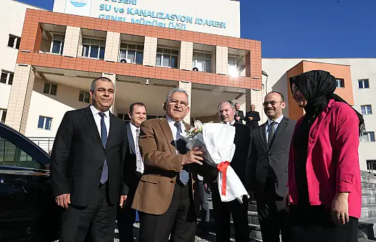 Büyükkılıç'a coşkulu karşılama!