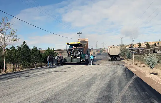 Çatakdere'de yollar yeniden şekilleniyor!