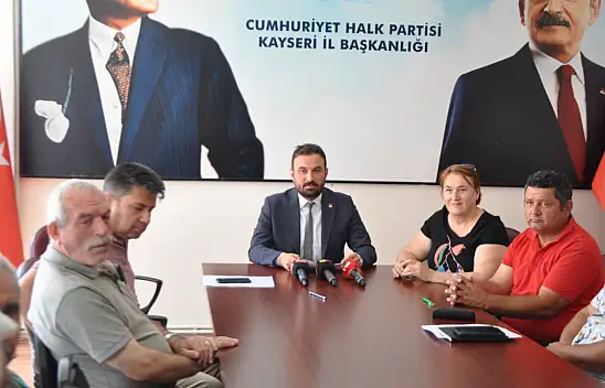 CHP'den eş zamanlı basın açıklaması!