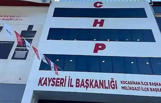 CHP Kayseri'den dikkat çeken istifa açıklaması