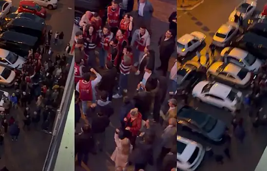 CHP Kayseri İl Binası önünde hareketli dakikalar!