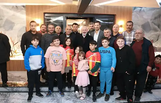 Çolakbayrakdar ile minik Duru'nun dikkat çeken Kayserispor sohbeti!