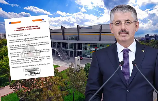 Çopuroğlu iptal edilen konserle ilgili konuştu: ''Gereken tepkiyi kararlılıkla ortaya koyduk''
