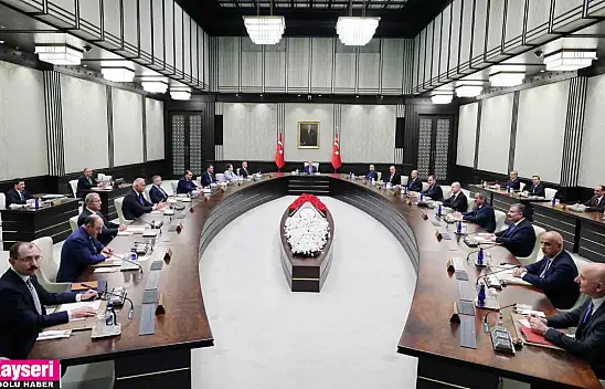 Cumhurbaşkanlığı Kabinesi, toplandı.