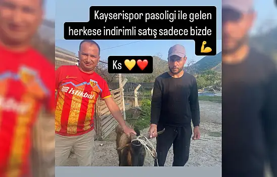 Dayıoğlu Kurbanlık'tan Şehit Ailelerine yüzde 50, Kayserisporlulara yüzde 10 indirim fırsatı!