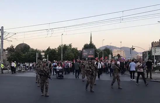 Demokrasi Yürüyüşü tamamlandı