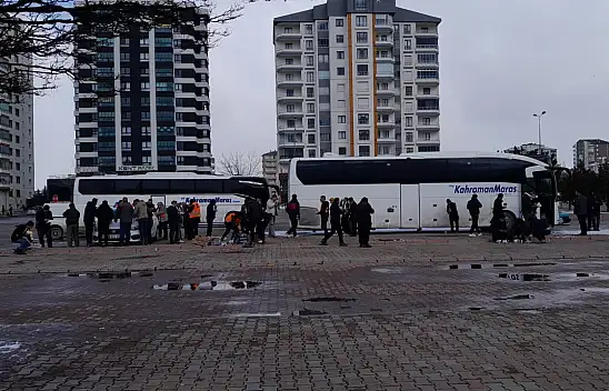 Deprem bölgesi Kahramanmaraş'tan Kayseri'ye bakın ne için geldiler?