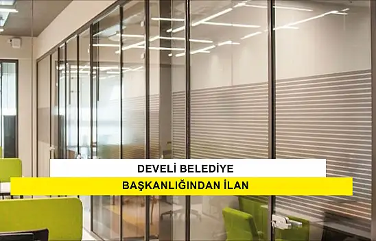 Develi Belediye Başkanlığından İlan