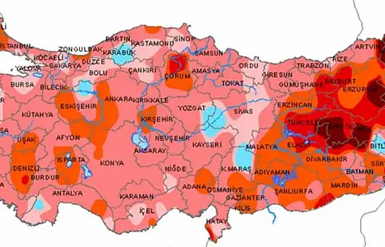 Dikkat - Kayseri, Sivas, Yozgat, Ankara, Eskişehir, Nevşehir'e Pazar Uyarısı!