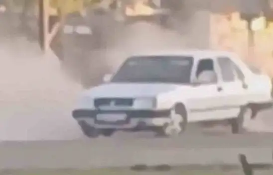 Kayseri'de Drift Atan Sürücüye Ceza Verildi!