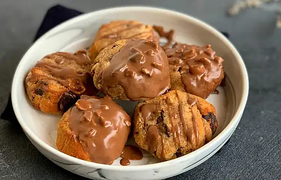 Düşük kalorili kahve yanı tarifi – Muzlu Fındıklı kurabiye