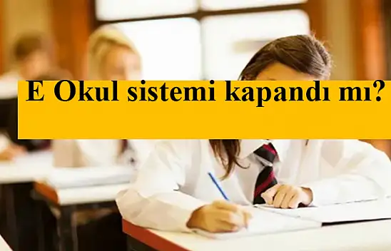 E okul not girişi kapandı mı?