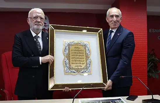 Elitaş: 'Kayseri esnafı ahlak ve güveni yaşatıyor'