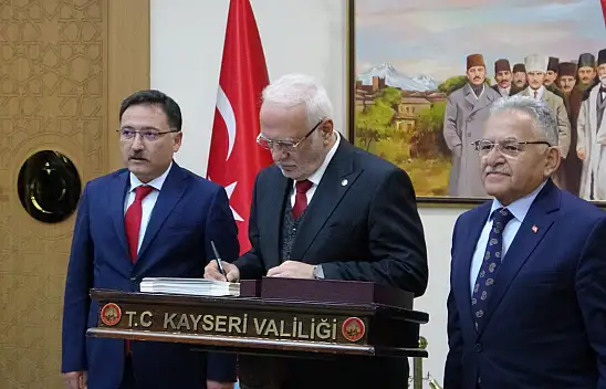 Elitaş Kayseri Valiliği'ni ziyaret etti!