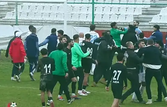 Erciyes 38 FK, Diyarbakır'da kazandı maç sonu kavga çıktı! (1-2)