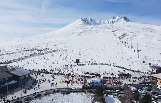 Erciyes çileye dönüştü!