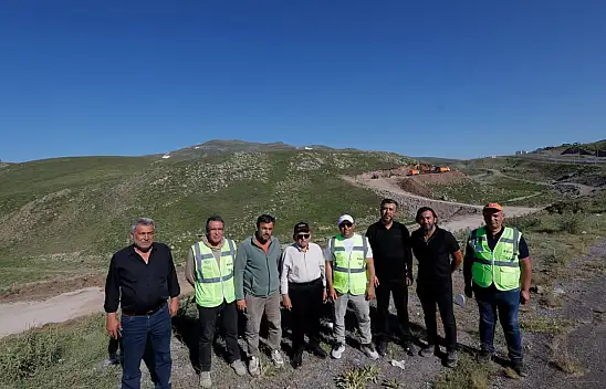 Erciyes'e alternatif rota için çalışmalar sürüyor: Başkan sahada!