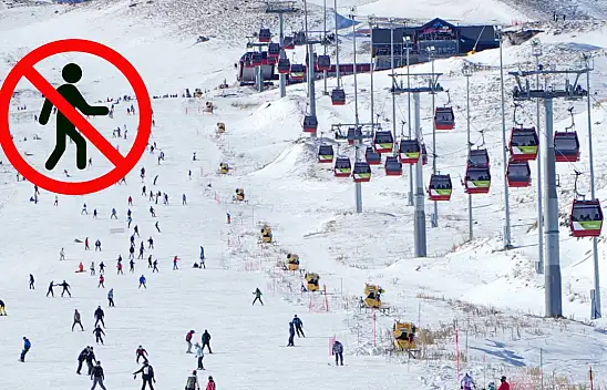 Erciyes'e gidecekler dikkat o tesisler geçici süreliğine kapandı!