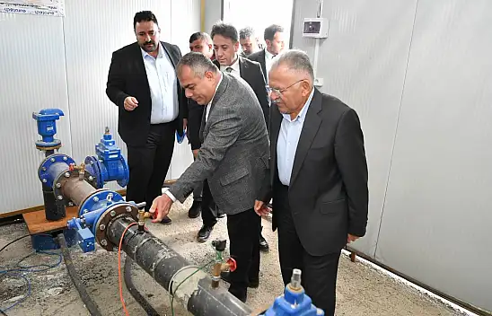 Erciyes'te 200 metre derinlikten su çıkarıldı: Hangi ilçenin ihtiyacını karşılayacak?