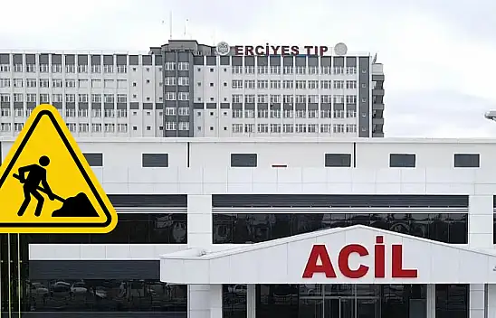 Erciyes Üniversitesi Hastanesi'nde yenileme kararı: 300 gün sürecek!