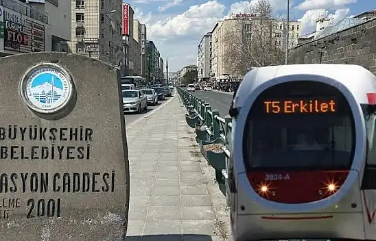 Erkilet Raylı Sistem Hattı için süreç başladı: Etüd raporu oluşturulacak!
