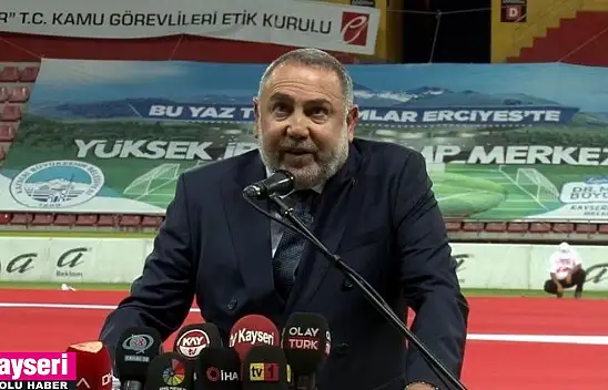 Ertekin açıkladı: Kayserispor'a başkan olacak mı?