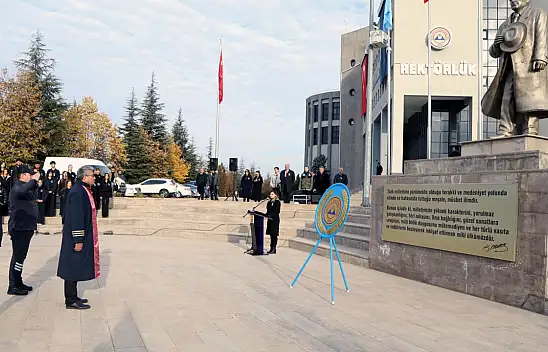 ERÜ'de 10 Kasım Atatürk'ü Anma Töreni düzenlendi!