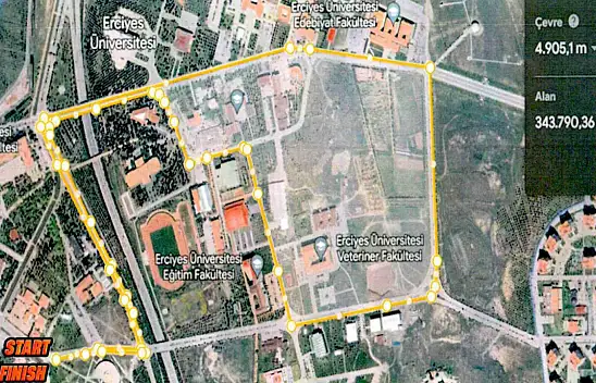 ERÜ'de o yollar trafiğe kapatılacak!