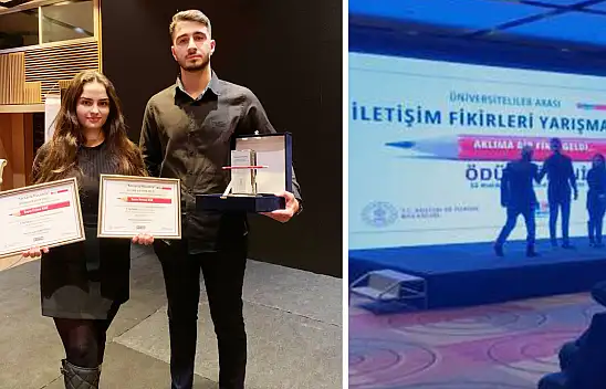 ERÜ'lü öğrencilerden büyük başarı – Fakültenin tek ödül alanları onlar!