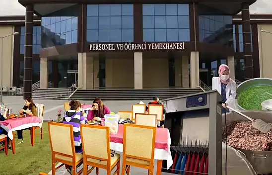 ERÜ yemekhanesinin görünmeyen yüzü – Hijyen, menü, artan yemekler….