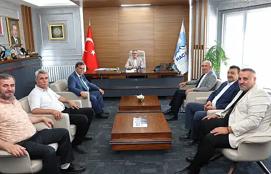 Esnaf odaları başkanlarından Özdoğan'a ziyaret!