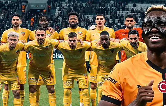 Galatasaray, Kayserispor'u örnek aldı