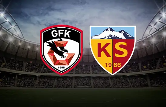 Gaziantep FK - Kayserispor maçının hakemi belli oldu