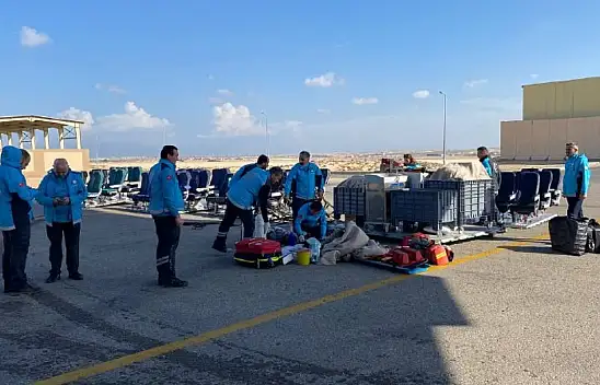 Gazze için Kayseri'den Çıkan Yardım Mısır'a Ulaştı